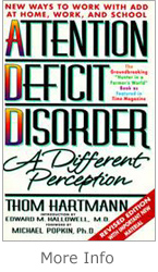 Attention Deficit Disorder A Different Perspective